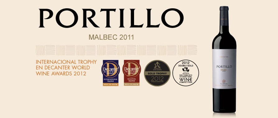 Portillo Malbec 2011 | The most internationally awarded Argentinian Malbec in 2012